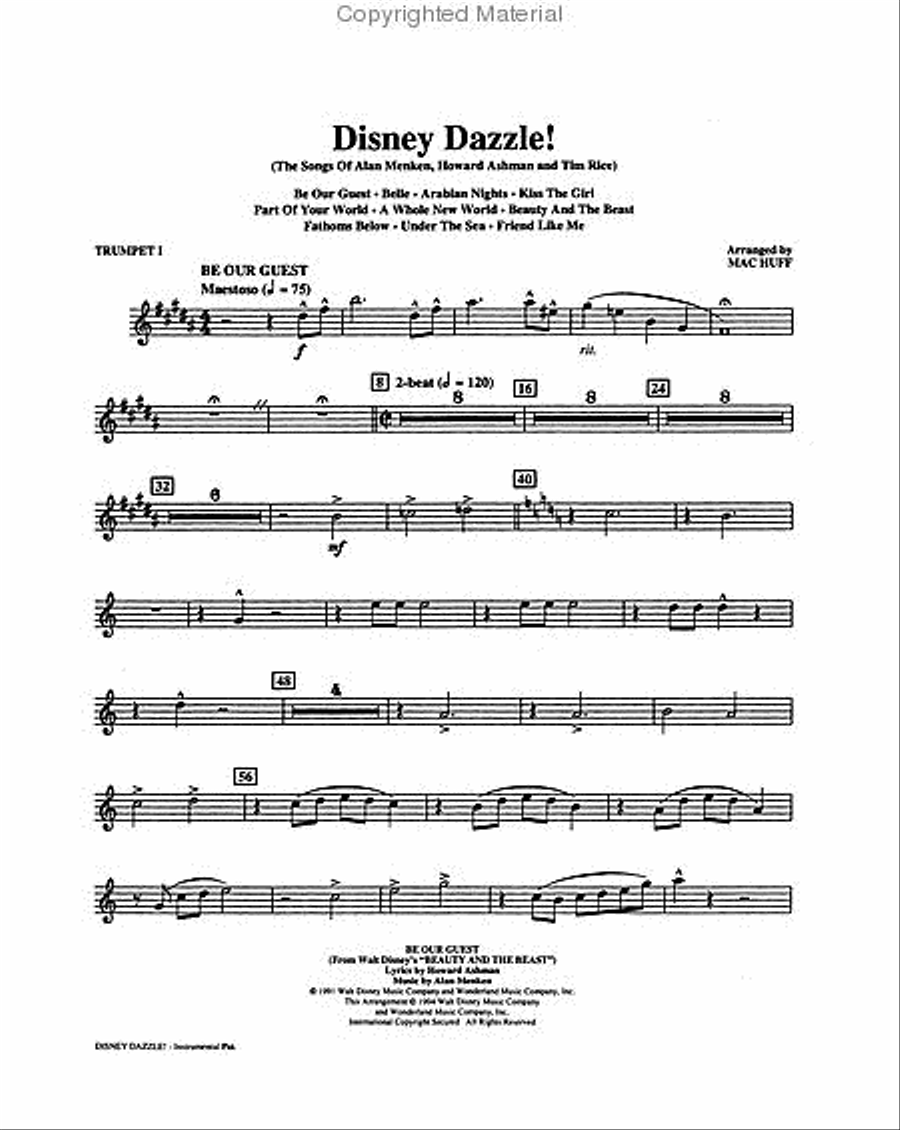 <br>Sheet music extract