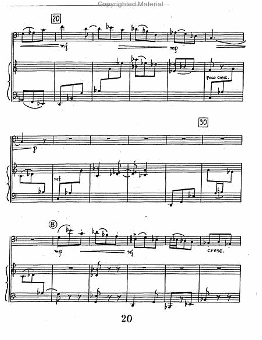Bagatelles Euphonium scores gallery preview page 8