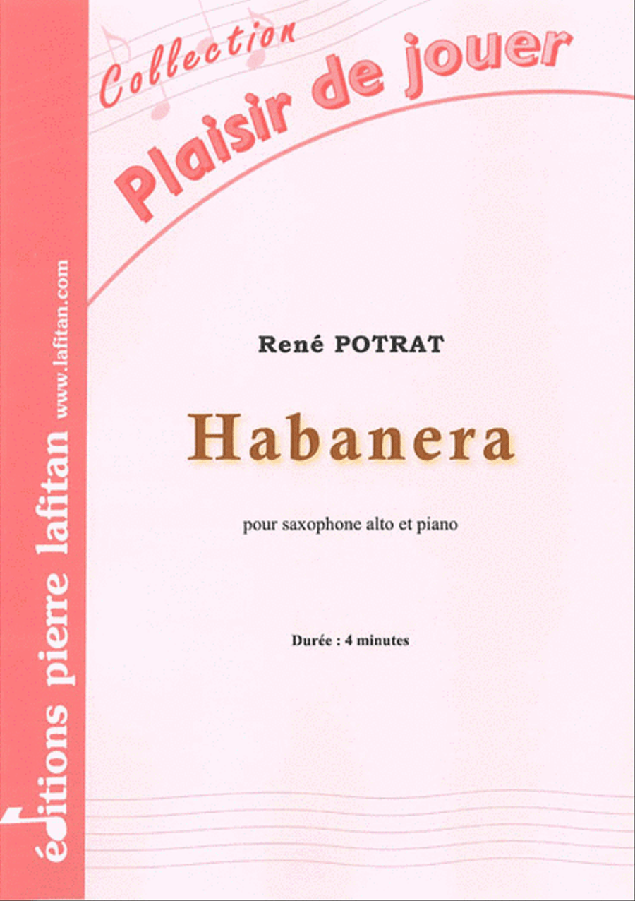 Habanera Alto Saxophone scores gallery preview page 1