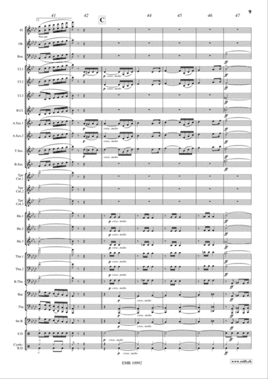 Brass Explosion Concert Band scores gallery preview page 10