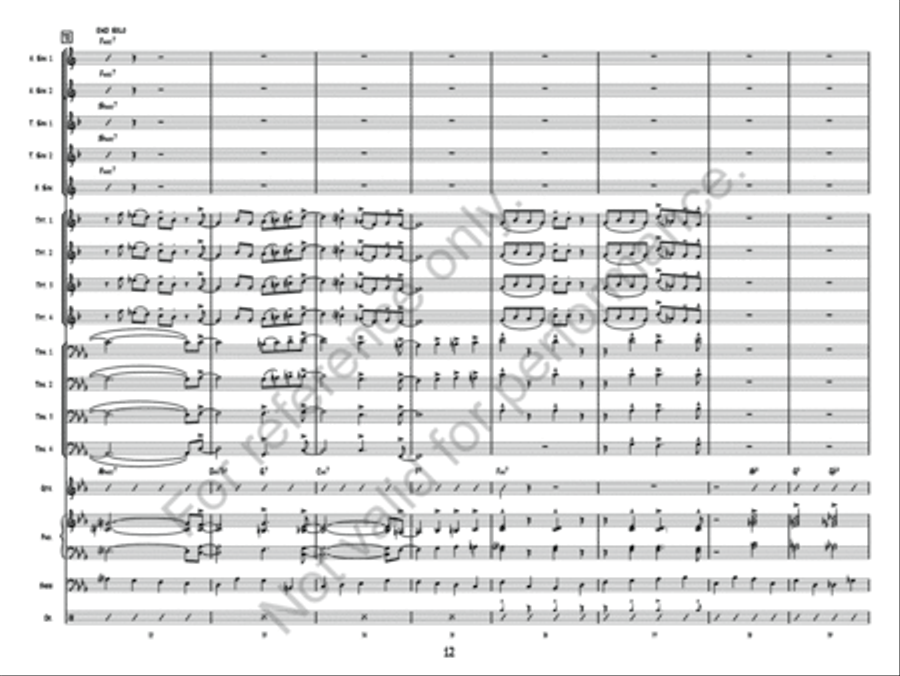Fascinating Rhythm Jazz Ensemble scores gallery preview page 13