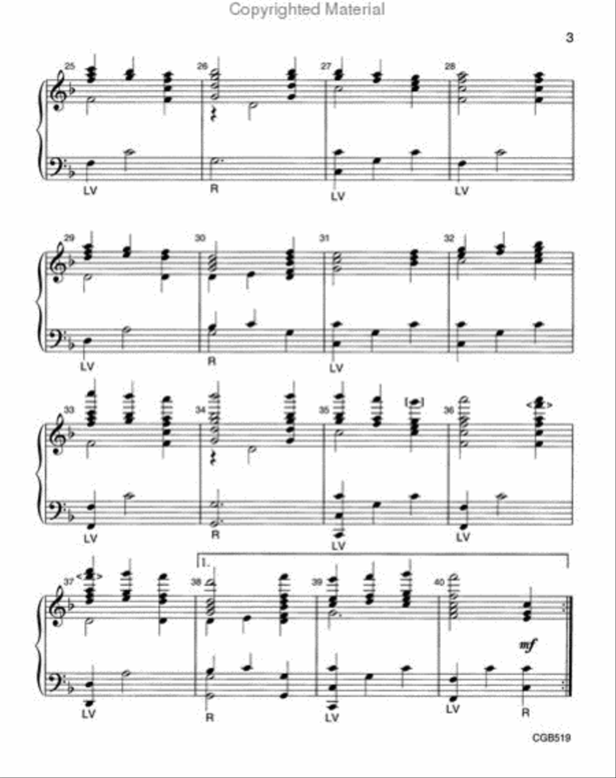 Oh, Worship the King Oh, Worship the King Handbell Choir scores gallery preview page 3
