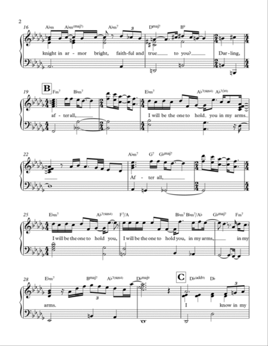 After All Piano Solo scores gallery preview page 2