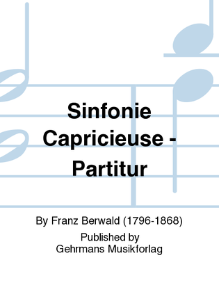 Sinfonie Capricieuse - Partitur