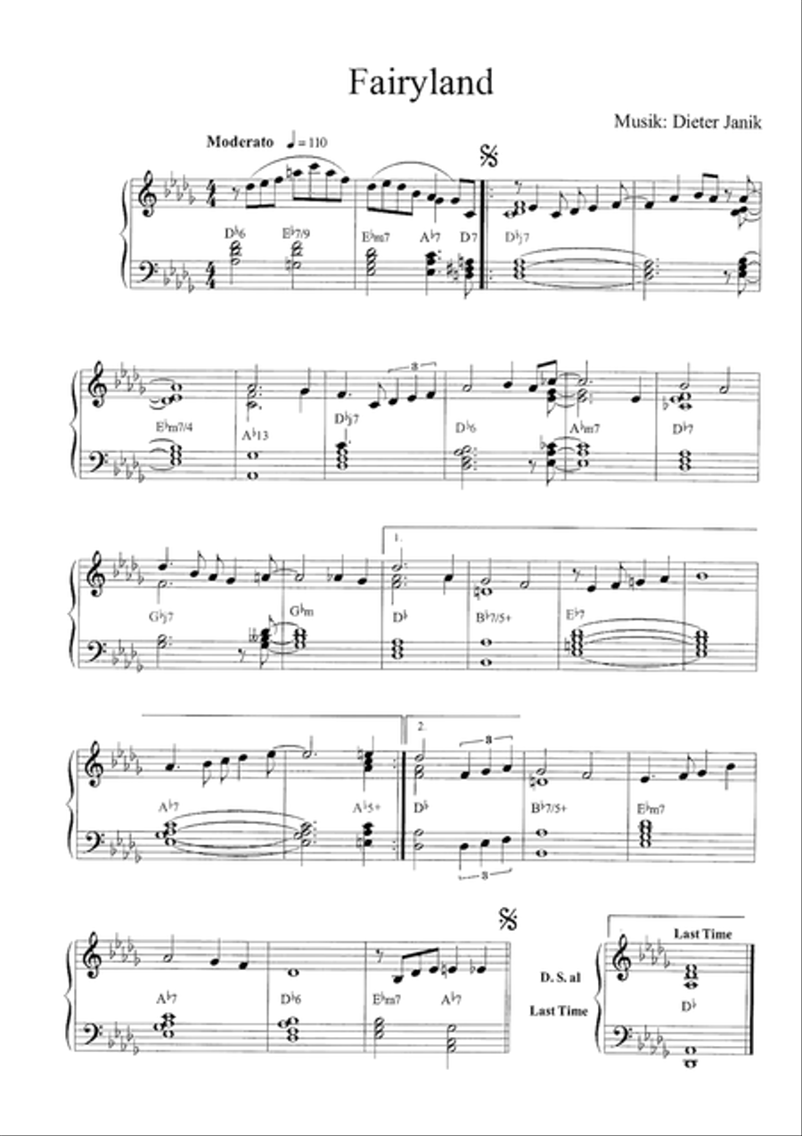 Fairyland Fairyland Piano Solo scores gallery preview page 3