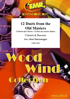 Book cover for 12 Duets from The Old Masters
