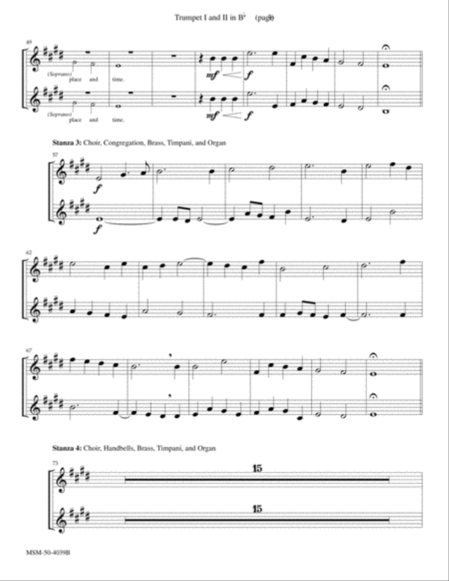 Christ Is Alive! Choir scores gallery preview page 5