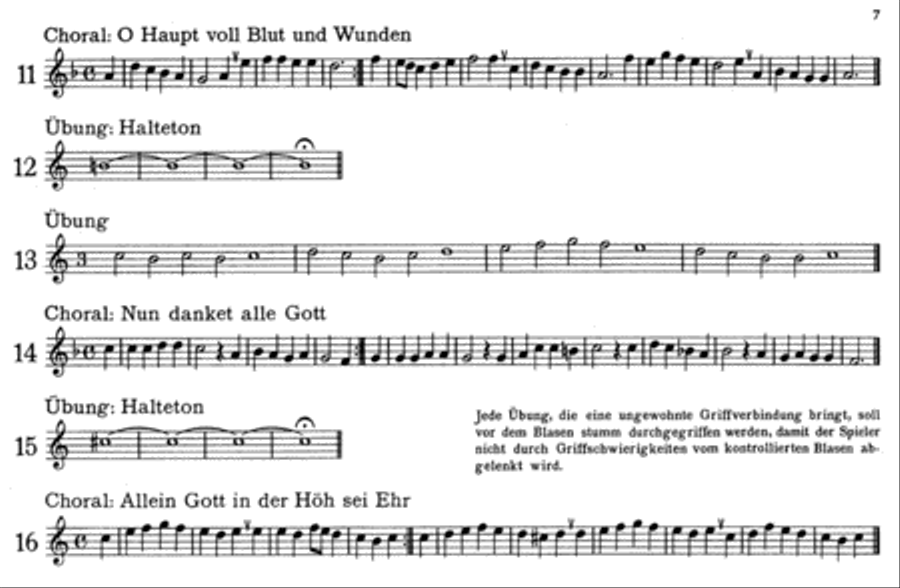 Erstes Studienbuch for Treble Recorder Alto Recorder scores gallery preview page 2