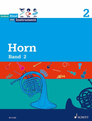 Book cover for Jedem Kind Ein Instrument Band 2 - Jeki Horn