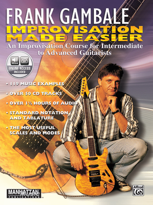 Book cover for Frank Gambale -- Improvisation Made Easy