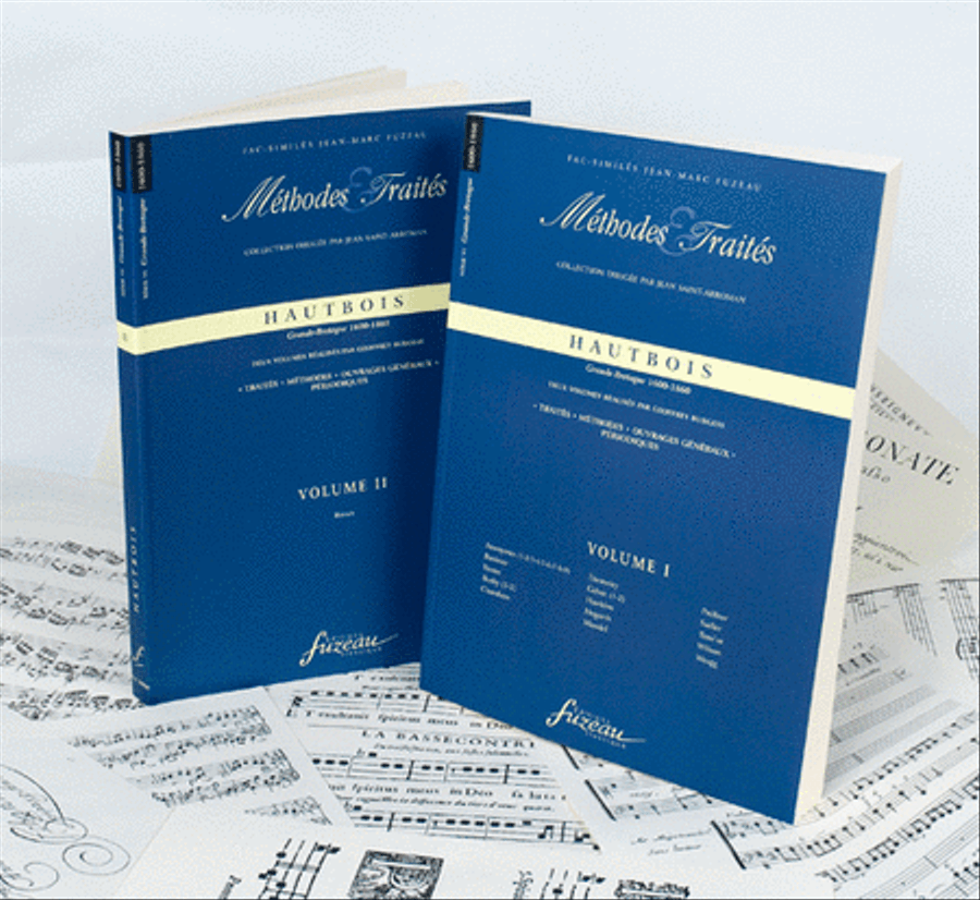 Methods & Treatises Oboe - 2 Volumes - Great Britain 1600-1860 Oboe scores gallery preview page 1
