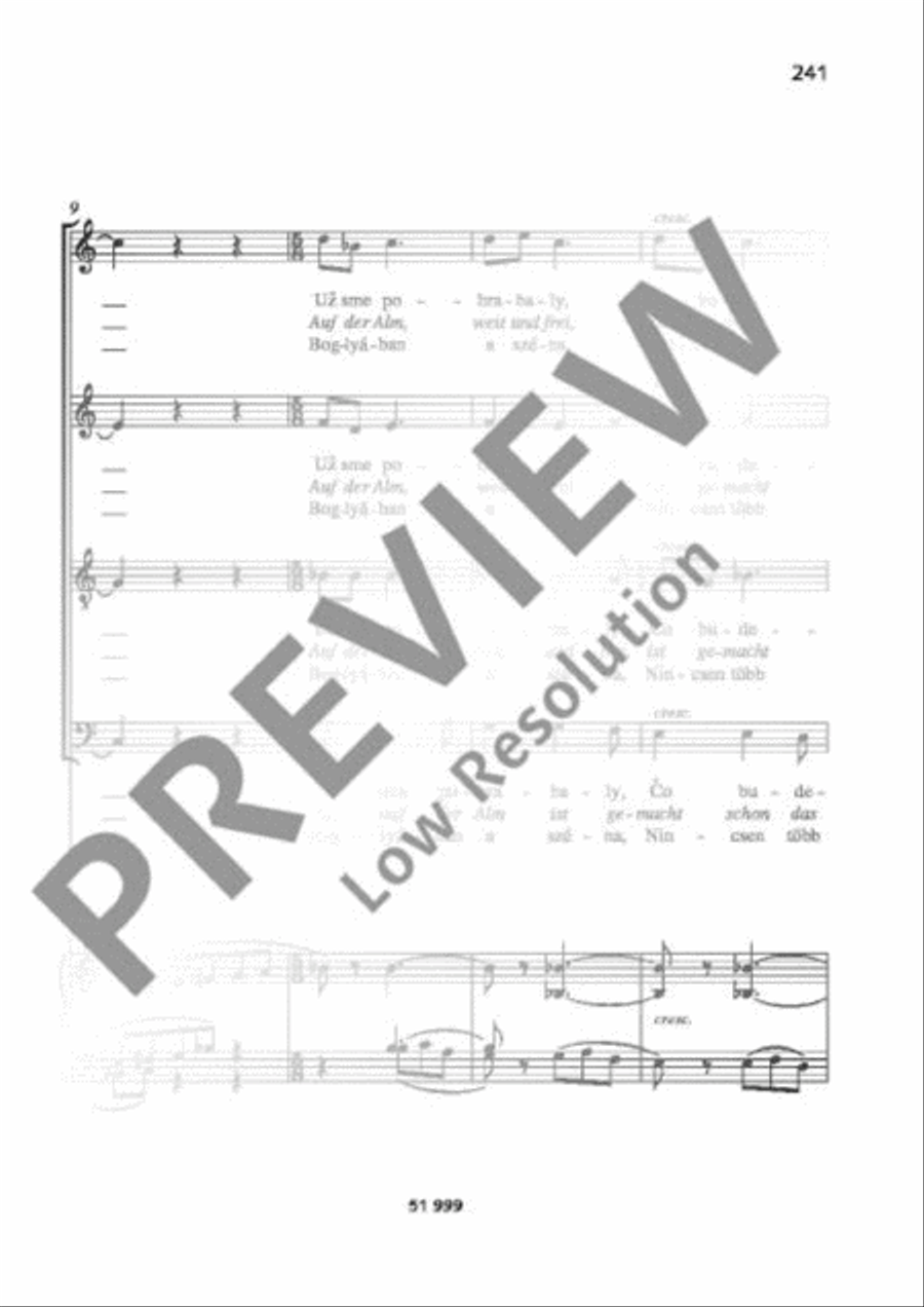 Heu-Erntelied aus Hiadel 4-Part scores gallery preview page 4
