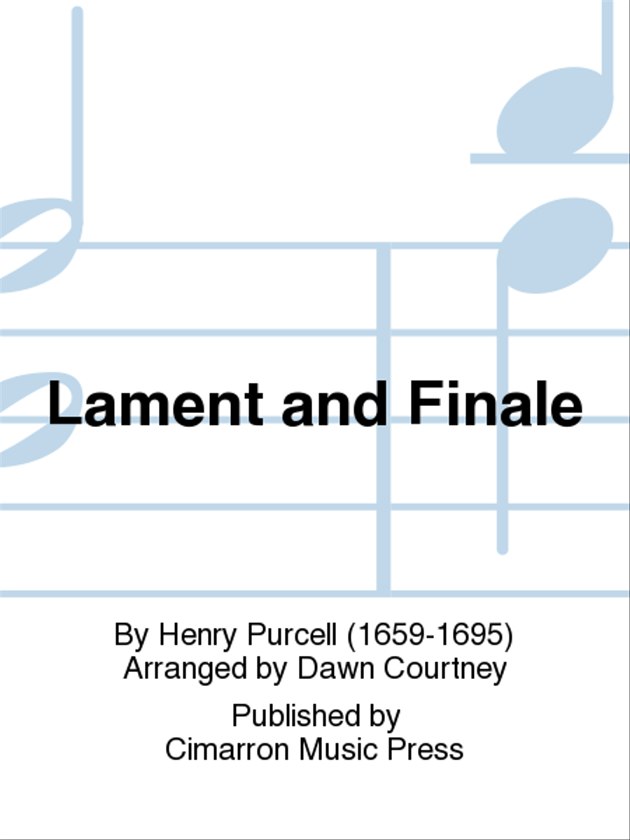 Lament and Finale Lament and Finale B-Flat Clarinet scores gallery preview page 1