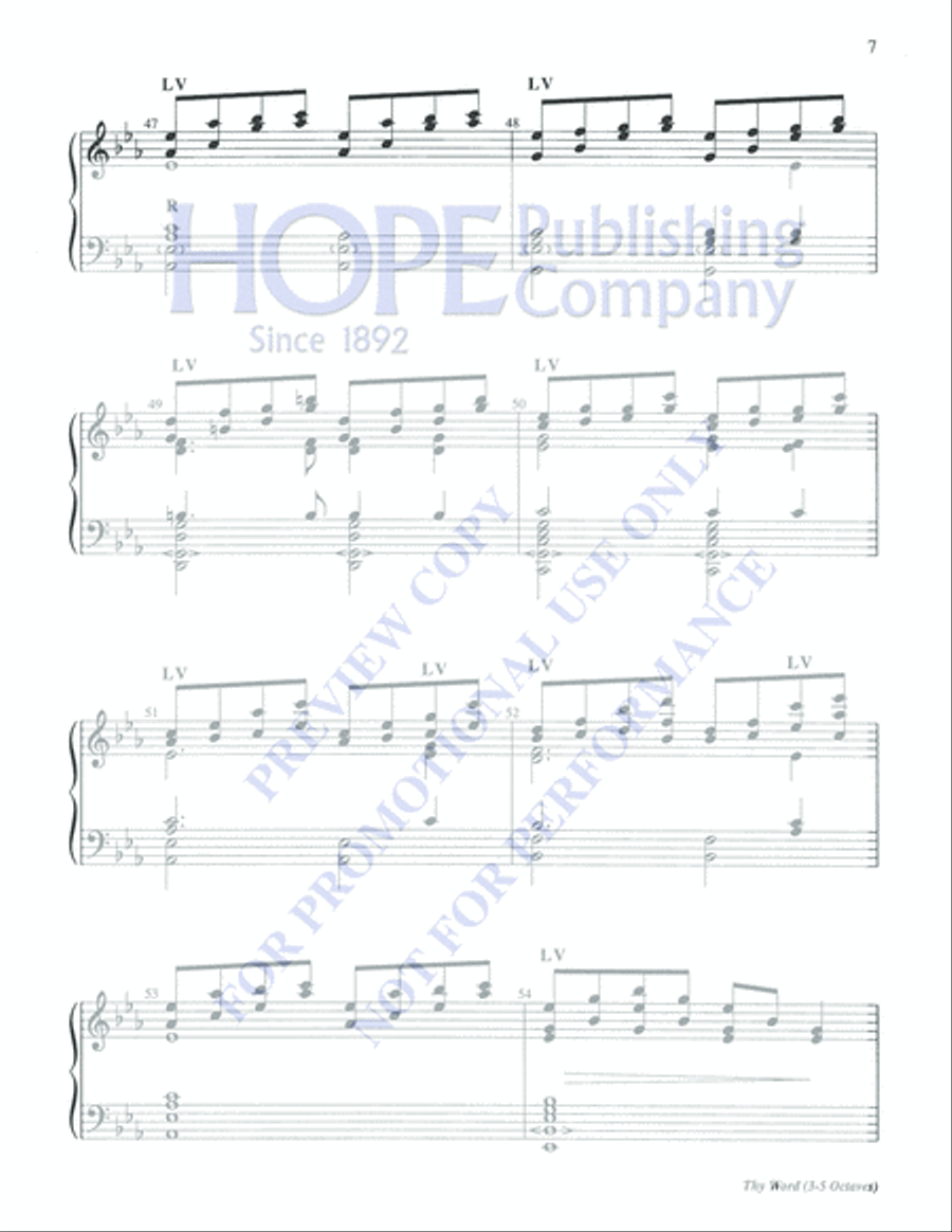 Thy Word 5-Octaves scores gallery preview page 7