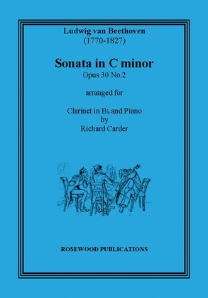 Book cover for Sonata, Op. 30, No. 2