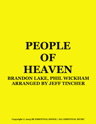 Book cover for People Of Heaven