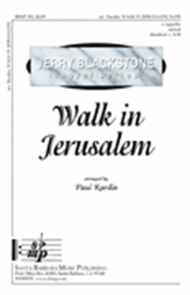 Walk in Jerusalem - SATB Octavo image number null