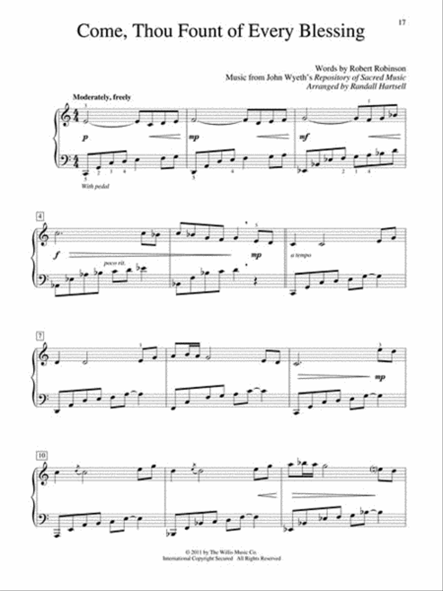 Hymn Creations Hymn Creations Piano scores gallery preview page 4