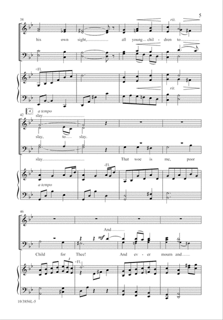 The Coventry Carol The Coventry Carol 4-Part scores gallery preview page 5