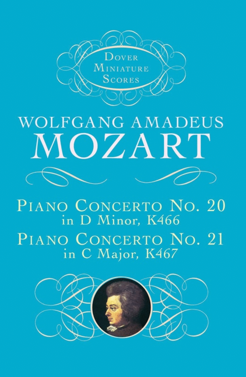 Mozart - Piano Concertos No 20 K466/21 K467 Study Score