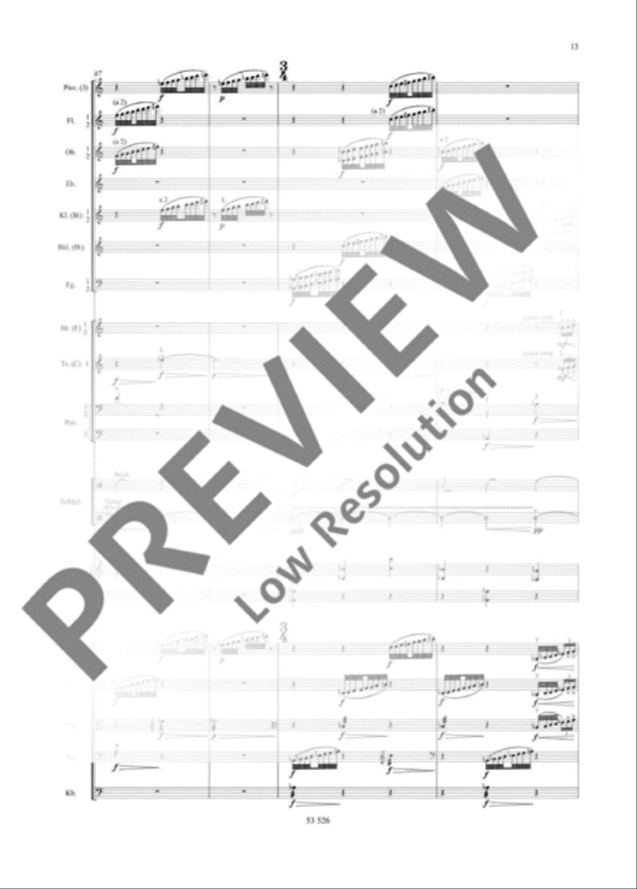 Fantasia gregoriana Orchestra scores gallery preview page 20