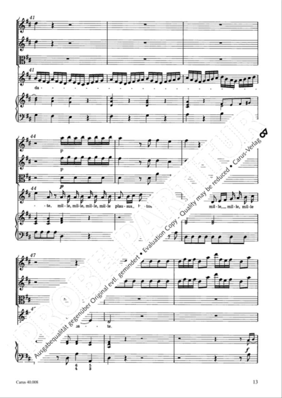 Introduzione e Gloria 4-Part scores gallery preview page 14