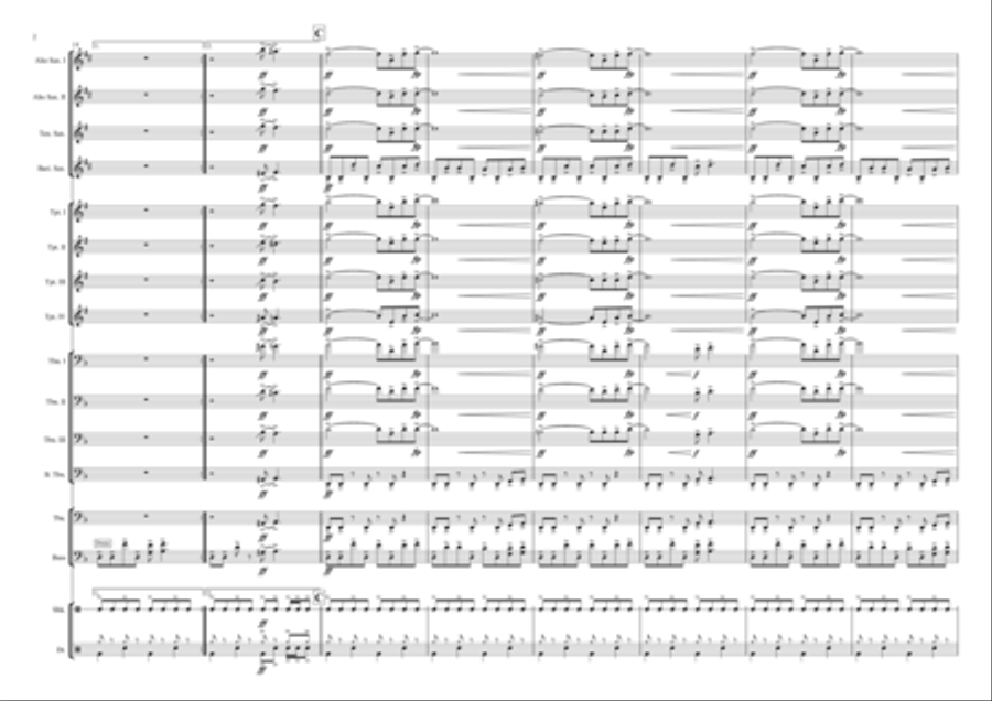 Taskmaster Theme - Score Only Score scores gallery preview page 2