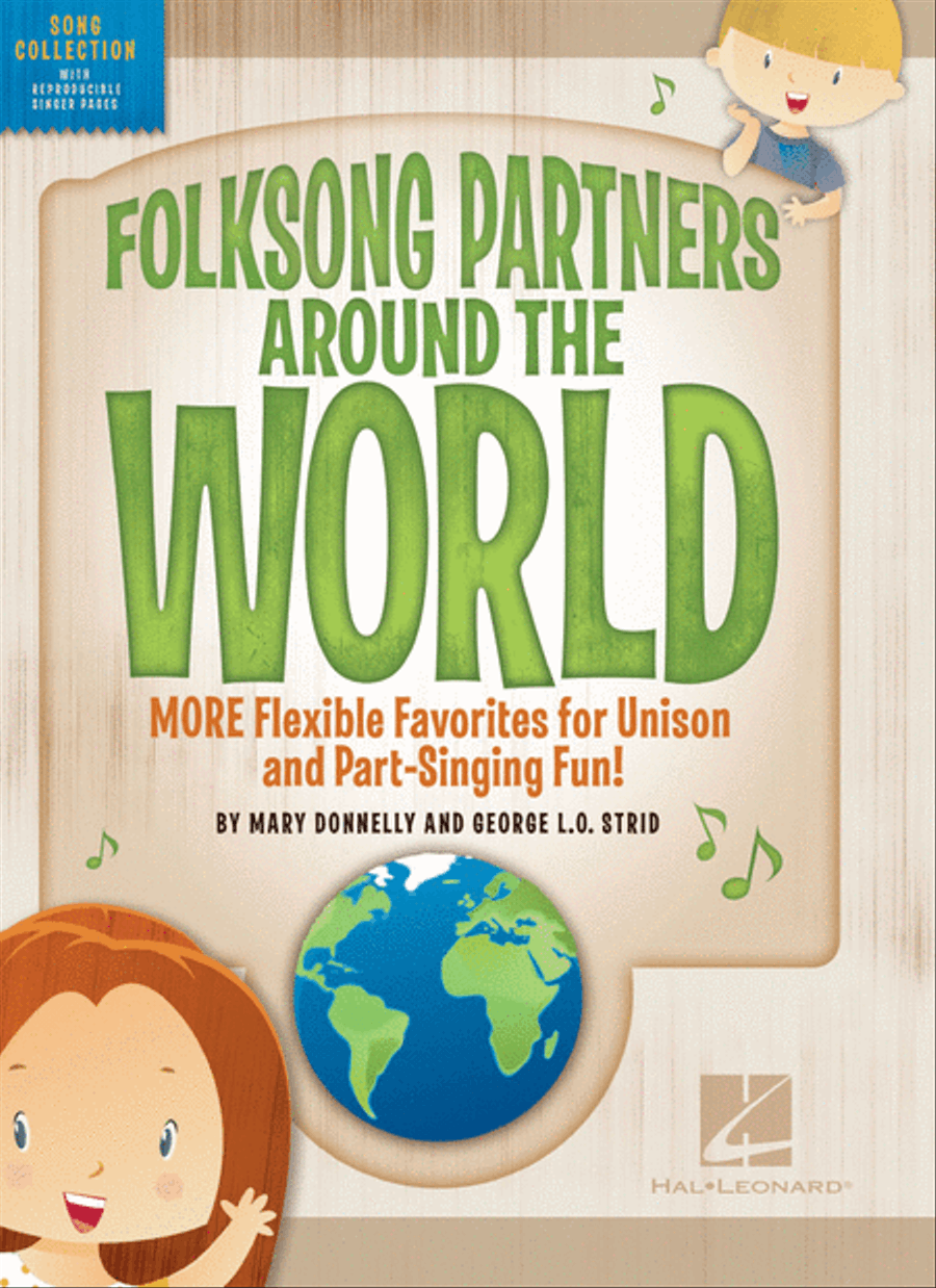 Folksong Partners Around the World Choir scores gallery preview page 1