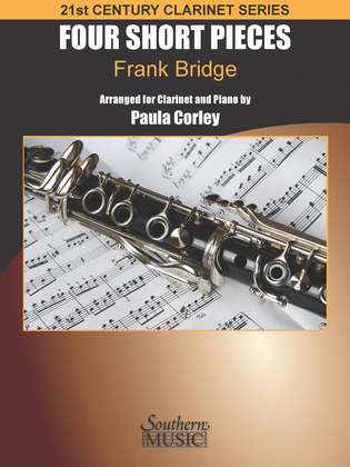 Book cover for Four Short Pieces for Clarinet and Piano