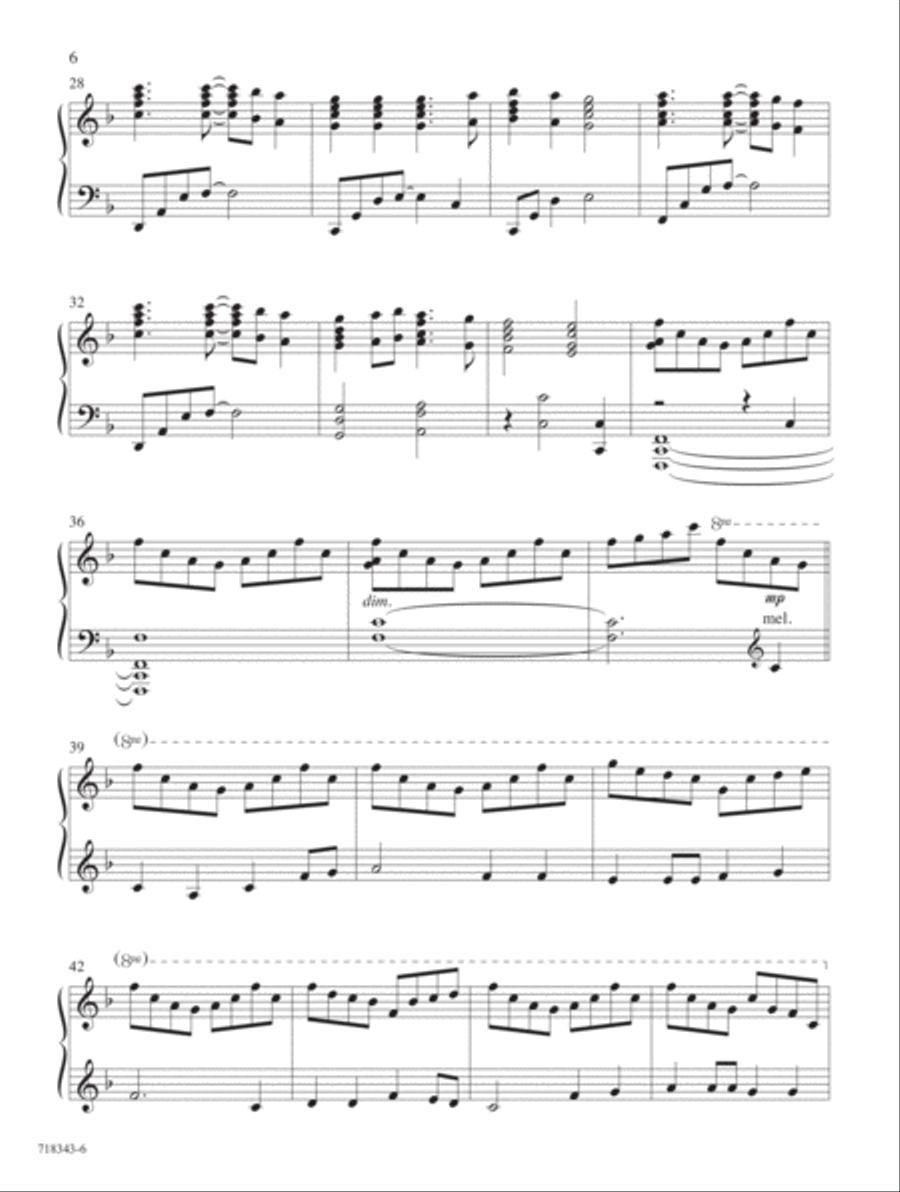 My Redeemer Piano Solo scores gallery preview page 4