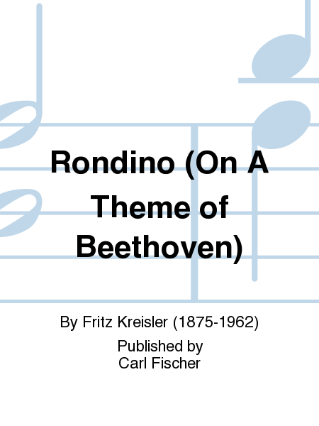Rondino (On A Theme of Beethoven)