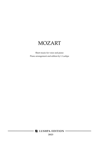 Alcandro, lo confesso, K. 294 by Wolfgang Amadeus Mozart Voice - Digital Sheet Music