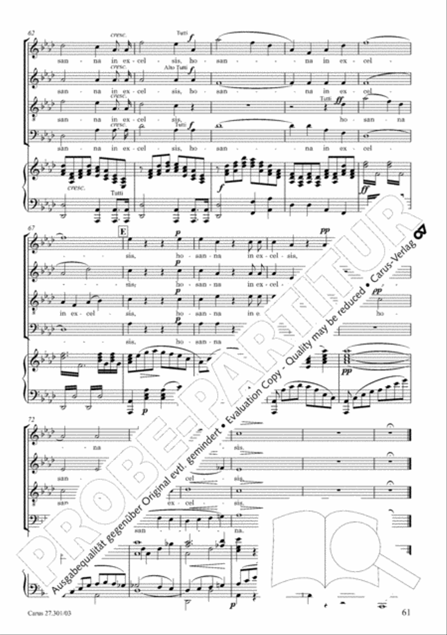 Requiem in F minor Requiem in F minor 4-Part scores gallery preview page 66
