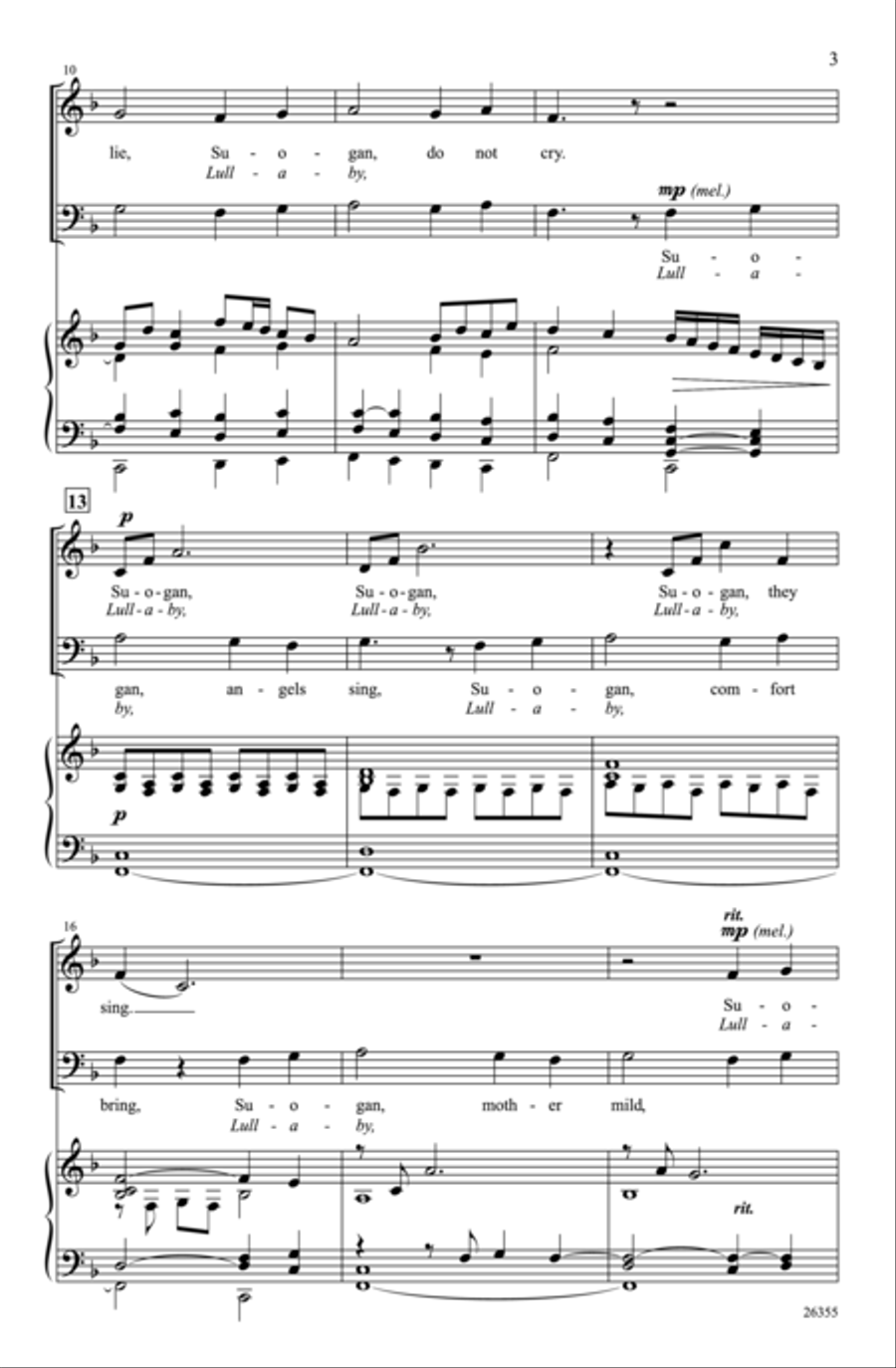Christmas Day in the Morning 3-Part scores gallery preview page 3