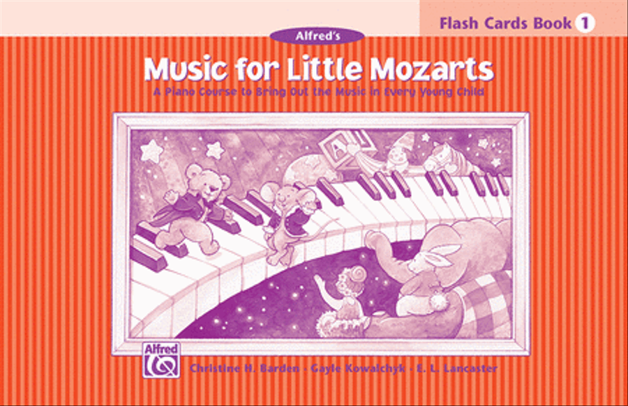 Music for Little Mozarts - Flash Cards For Book 1 Piano Method scores gallery preview page 1
