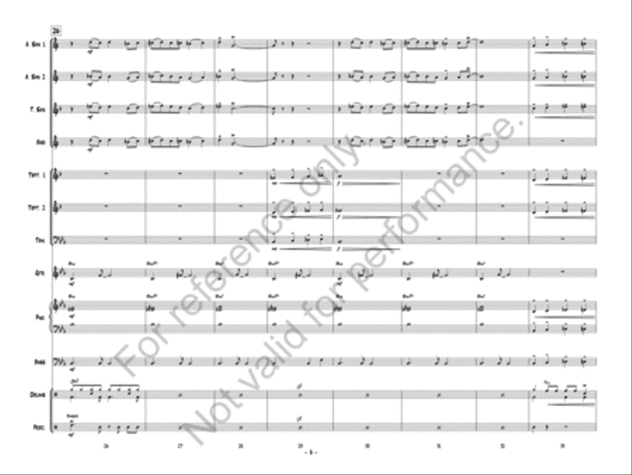 Agent Undercover Jazz Ensemble scores gallery preview page 7