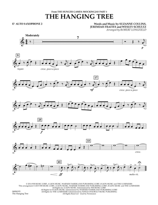 The Hanging Tree (from The Hunger Games: Mockingjay Part 1) - Eb Alto Saxophone 2