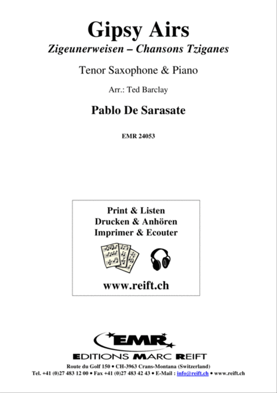 Gipsy Airs Tenor Saxophone scores gallery preview page 2