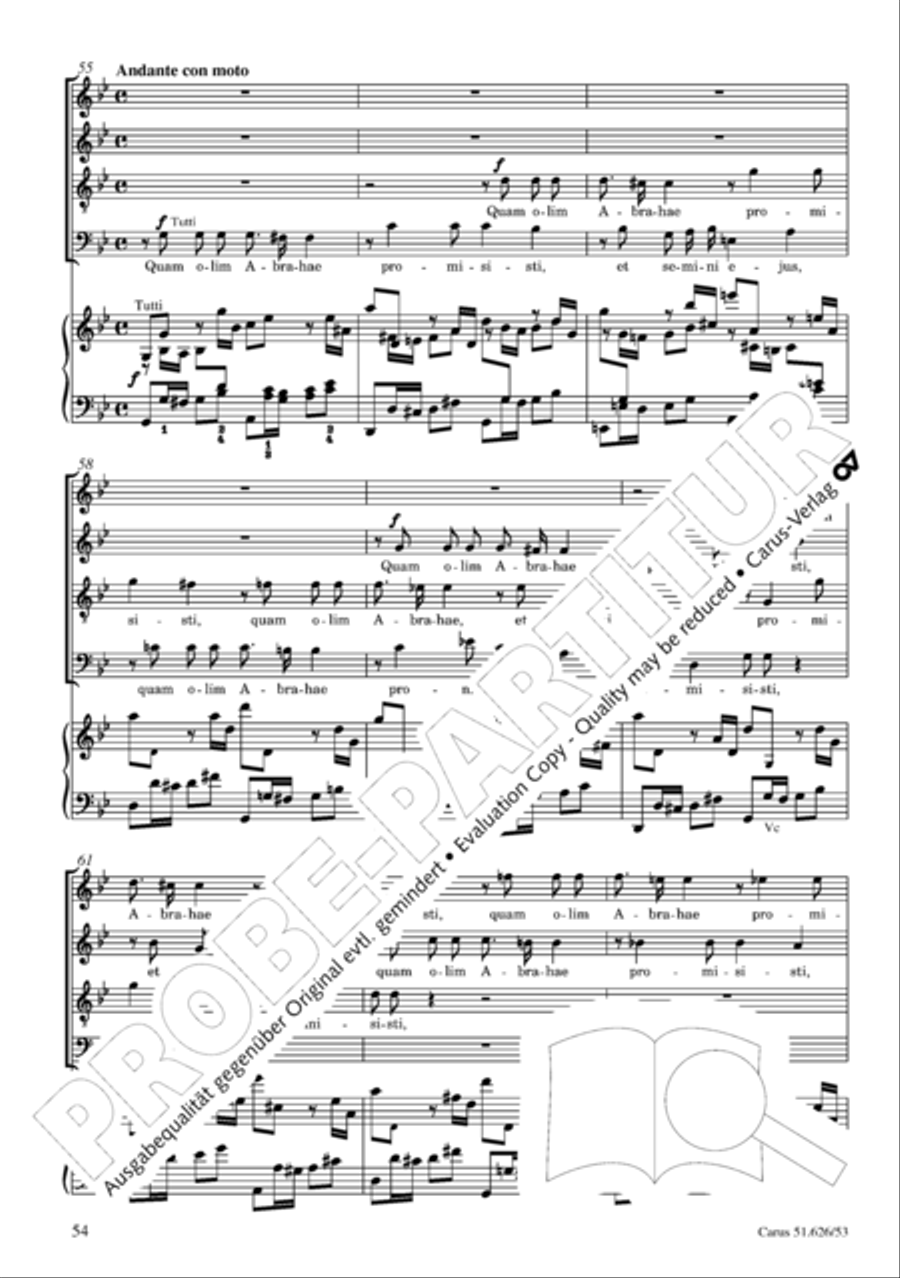 Requiem 4-Part scores gallery preview page 61