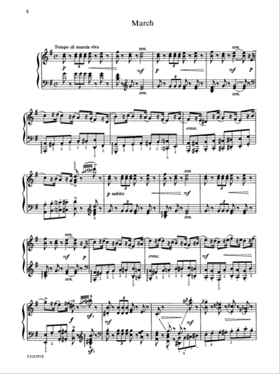 Tchaikovsky: The Nutcracker Suite, Op. 71A Piano Solo scores gallery preview page 1