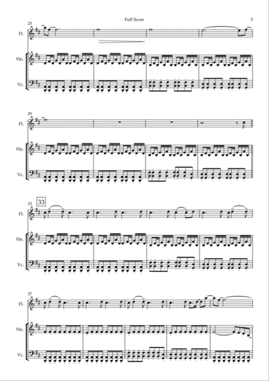 Sweet Disposition Small Ensemble scores gallery preview page 3
