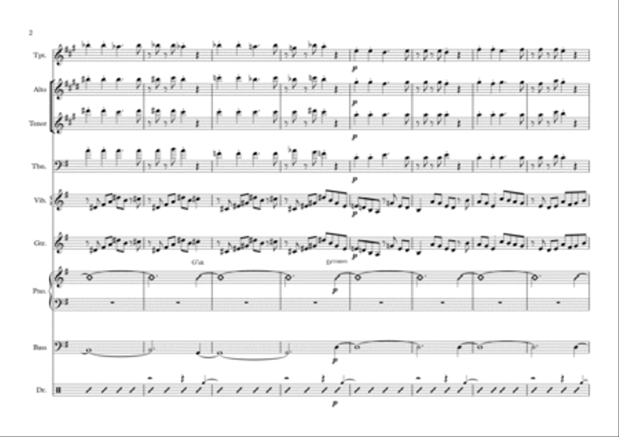 I'll Remember April Jazz Ensemble scores gallery preview page 2