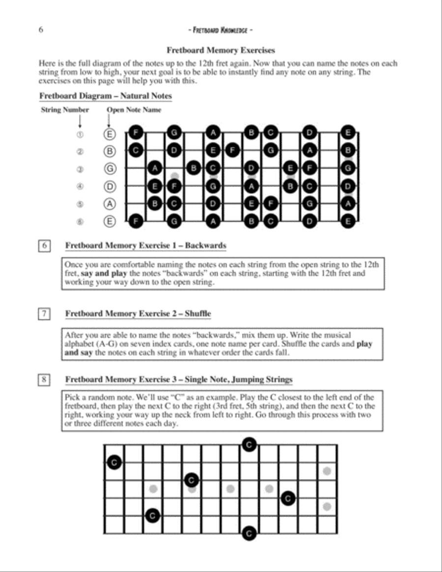 Melody Guitar Book 4: Exploring the Fretboard Guitar scores gallery preview page 6