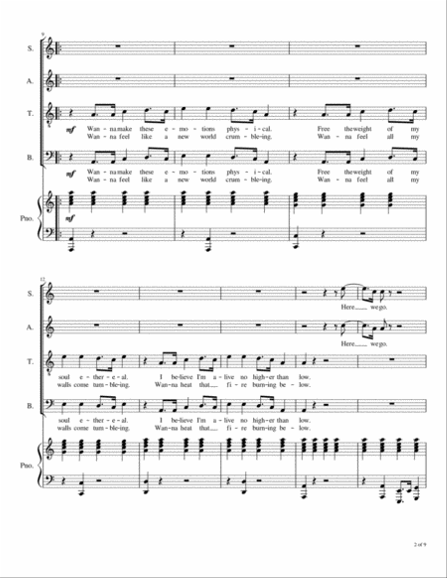 Miracle Pill Miracle Pill 4-Part scores gallery preview page 3