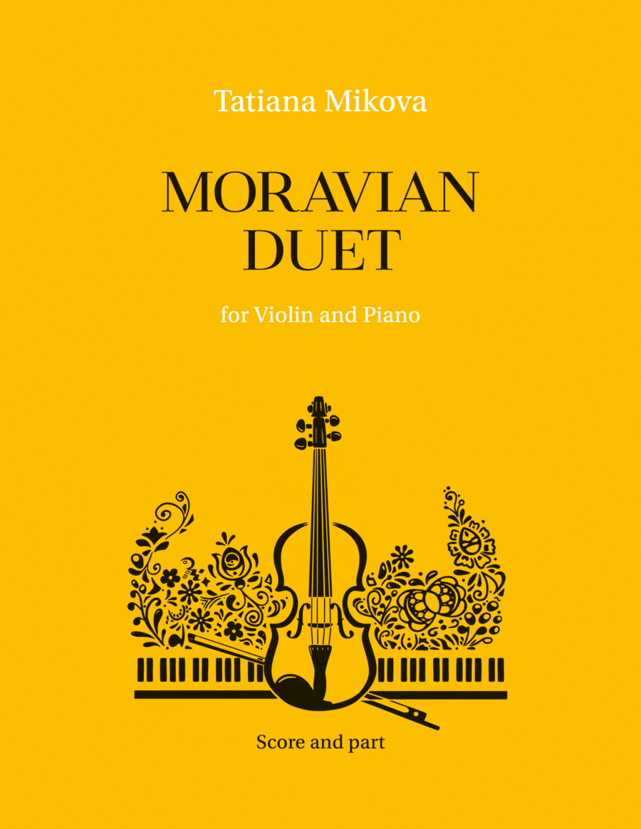 Moravian Duet for Violin and Piano Chamber Music scores gallery preview page 1