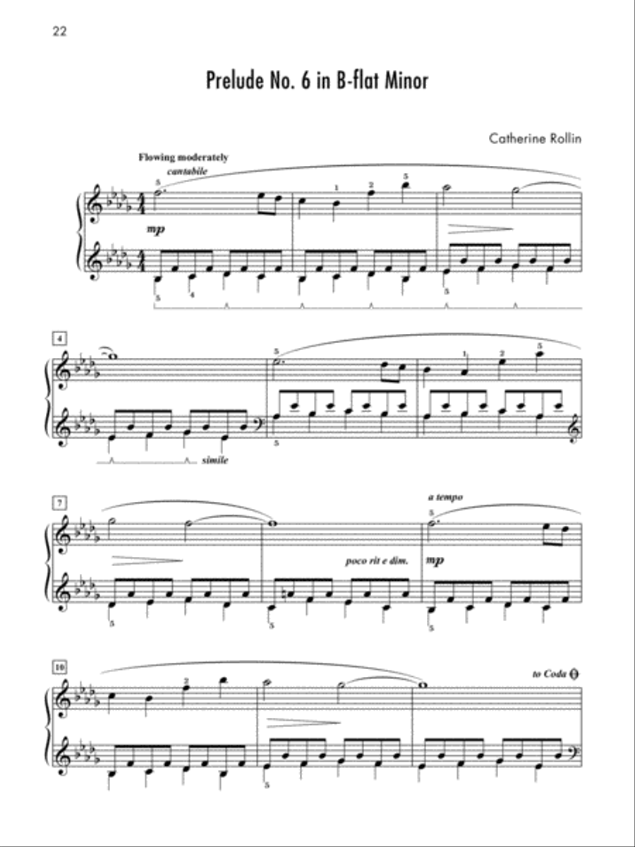 Preludes for Piano, Book 3 Piano Solo scores gallery preview page 5