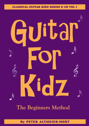Book cover for Guitar For Kidz Book 1 Book/CD