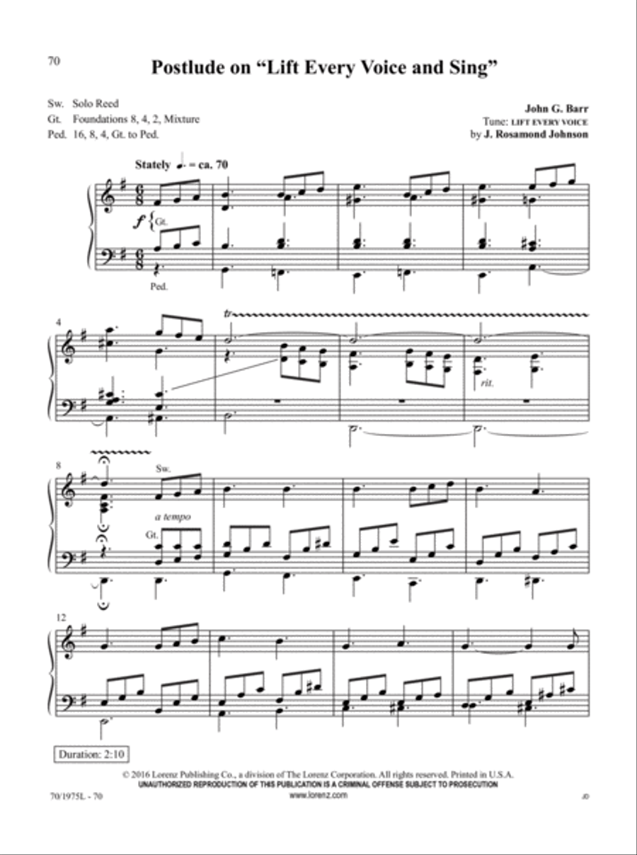 Easy Organ Library, Vol. 60 Organ Solo scores gallery preview page 27