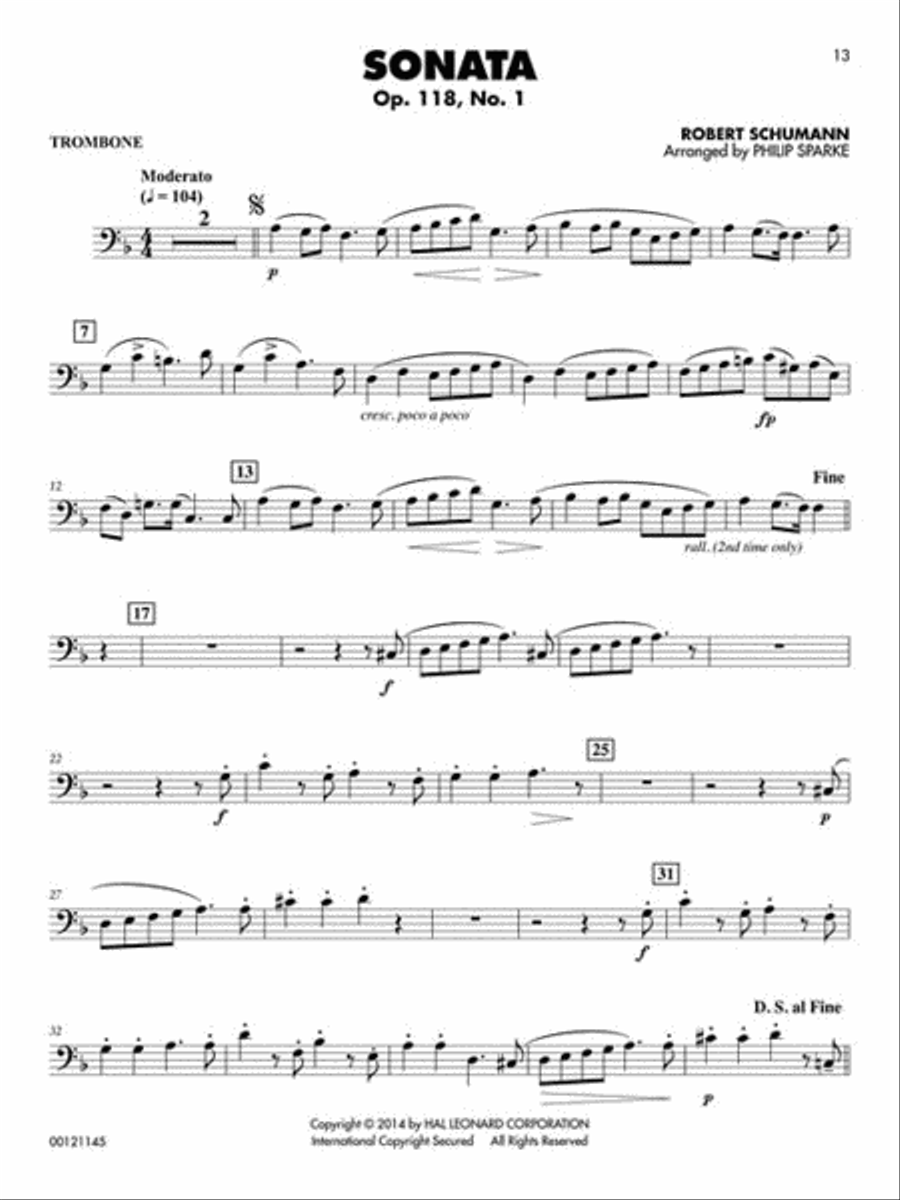 Classical Solos for Trombone, Vol. 2 Trombone Solo scores gallery preview page 4