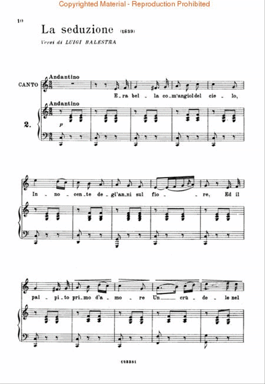 Composizioni da camera Voice scores gallery preview page 2